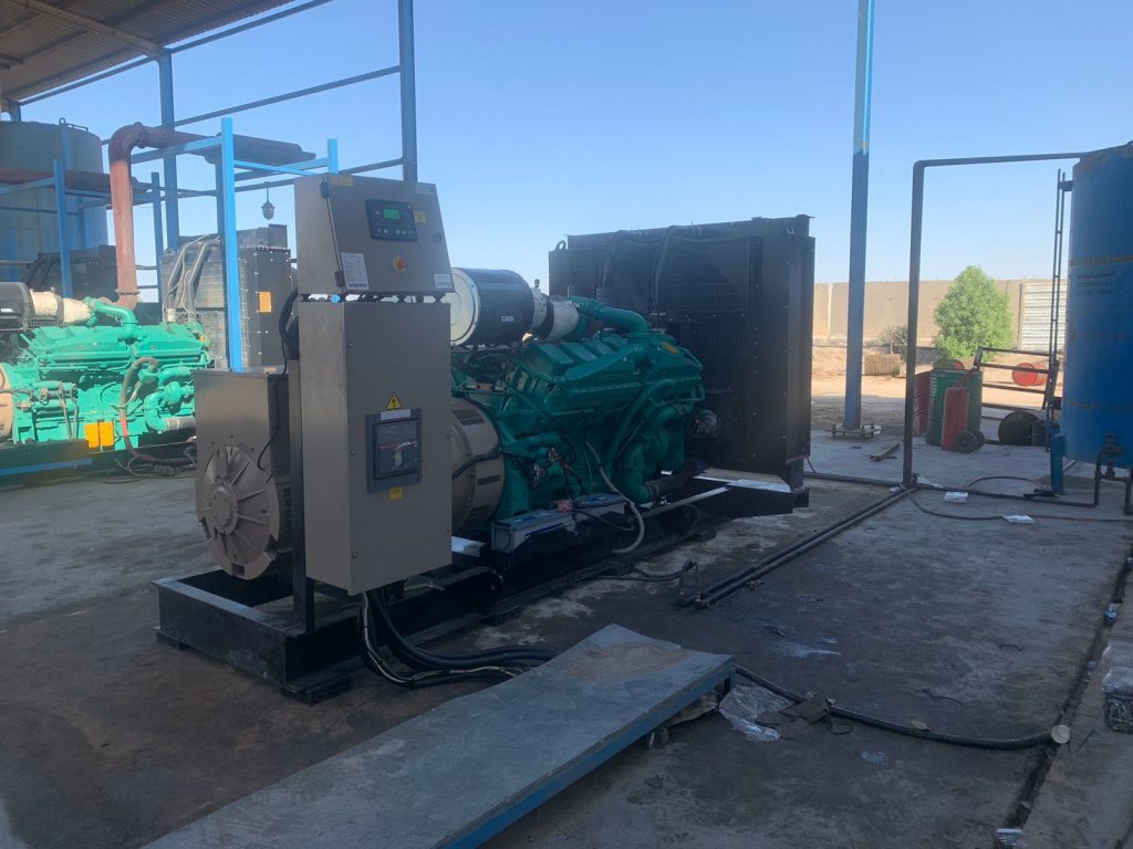 Ghaddar Machinerys Iraq Branch expanding the power station of the Bitumen1