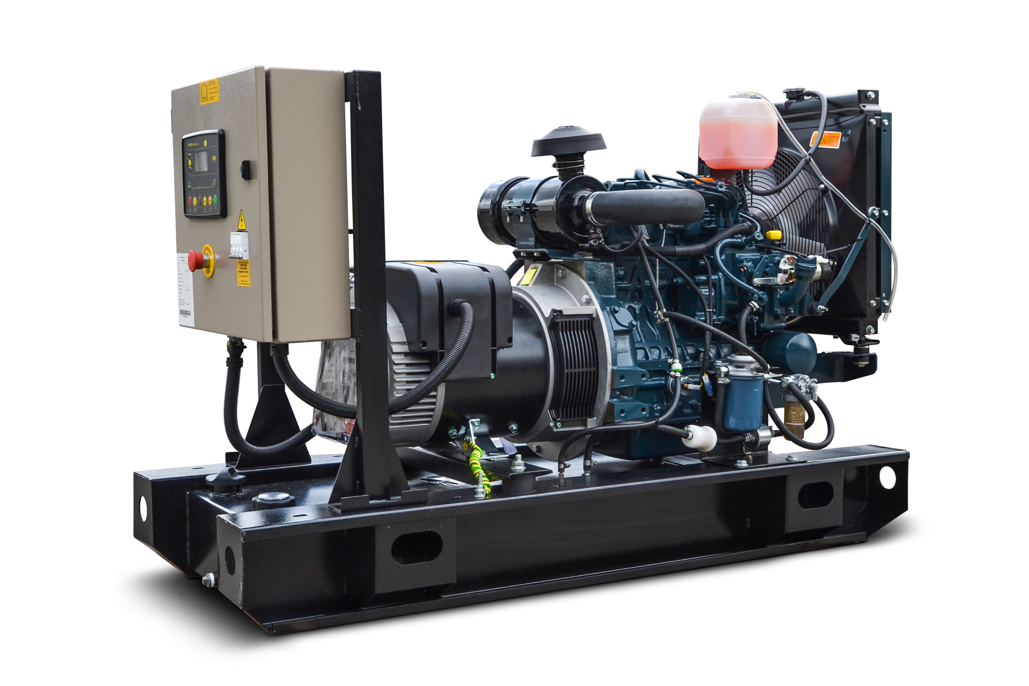 Ghaddar Generator KT15– KT16S (1500 rpm) powered by Kubota