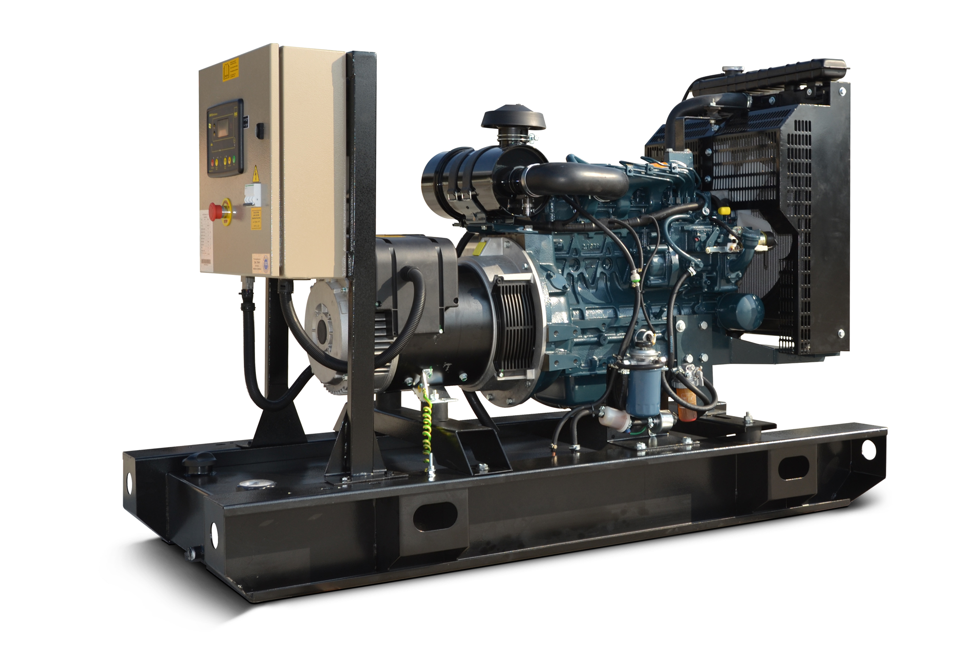 Ghaddar Generator KT20– KT22S (1500 rpm) powered by Kubota