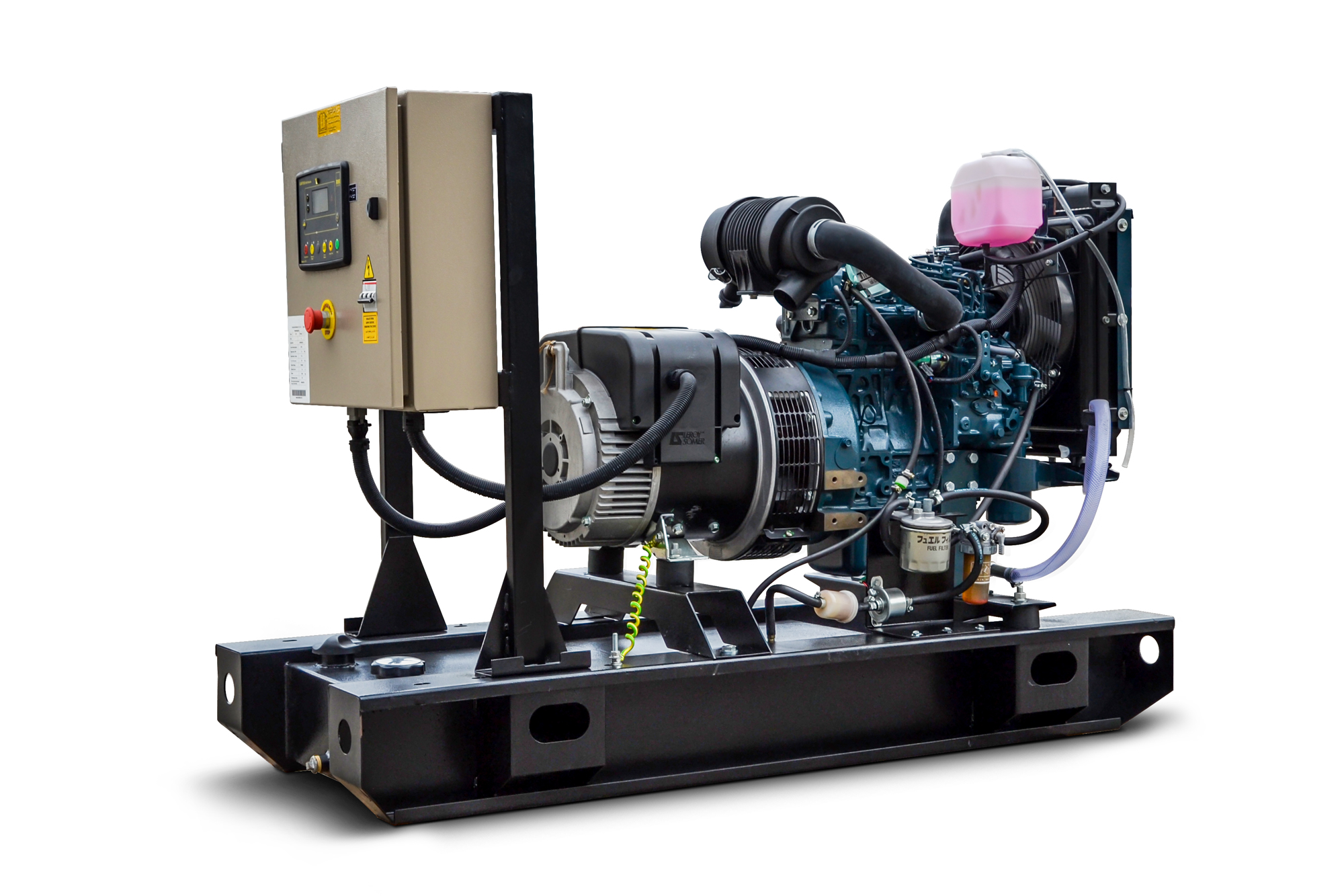Ghaddar Generator KT11 – KT12S (1800 rpm) powered by Kubota